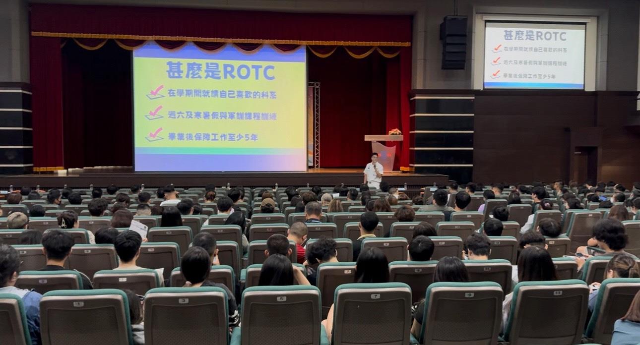 003.本校114學年度進修部新生始業式，ROTC招生宣導情形