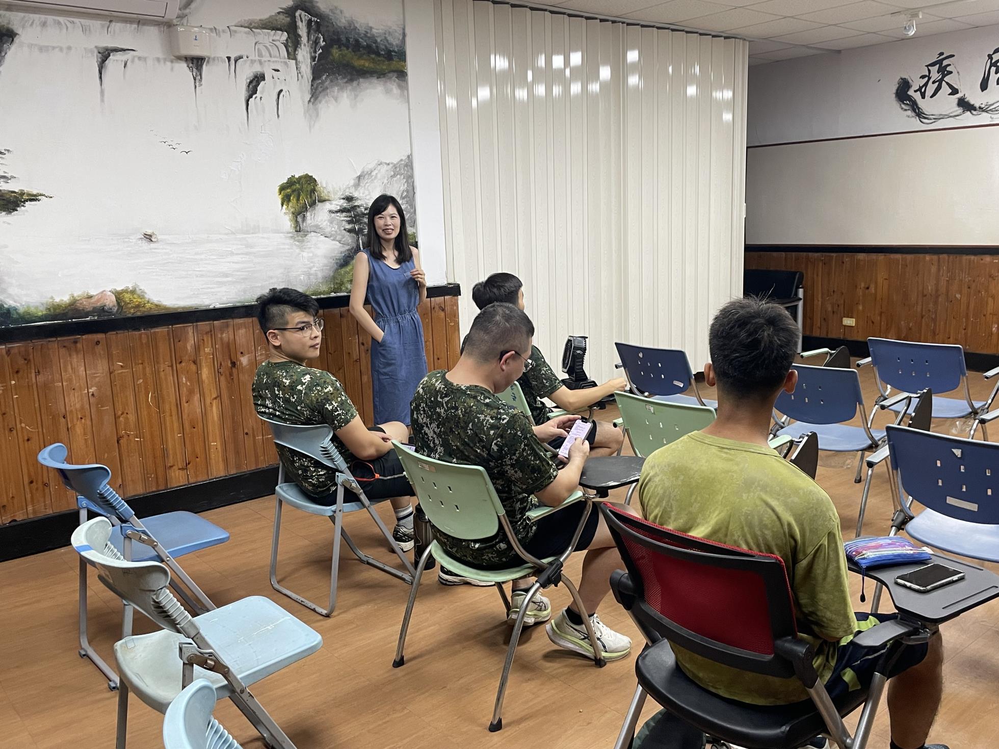 003.09/08日(一)陸軍542旅二技班上課情形(1)