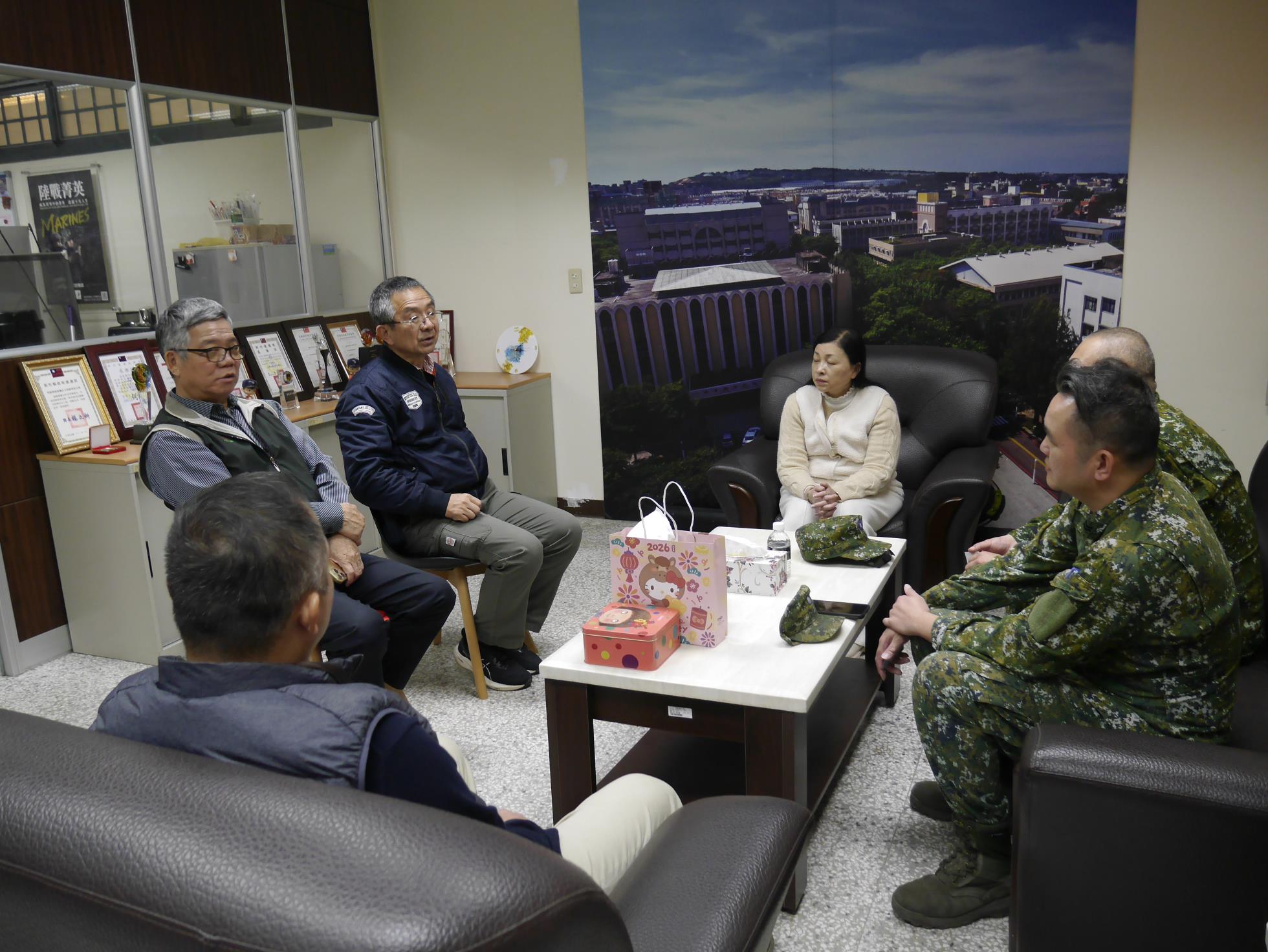 003.林李漢中士官督導長就整合湖口營區國軍在營專班教學資源提出寶貴建議，作為本校未來發展之重要參考