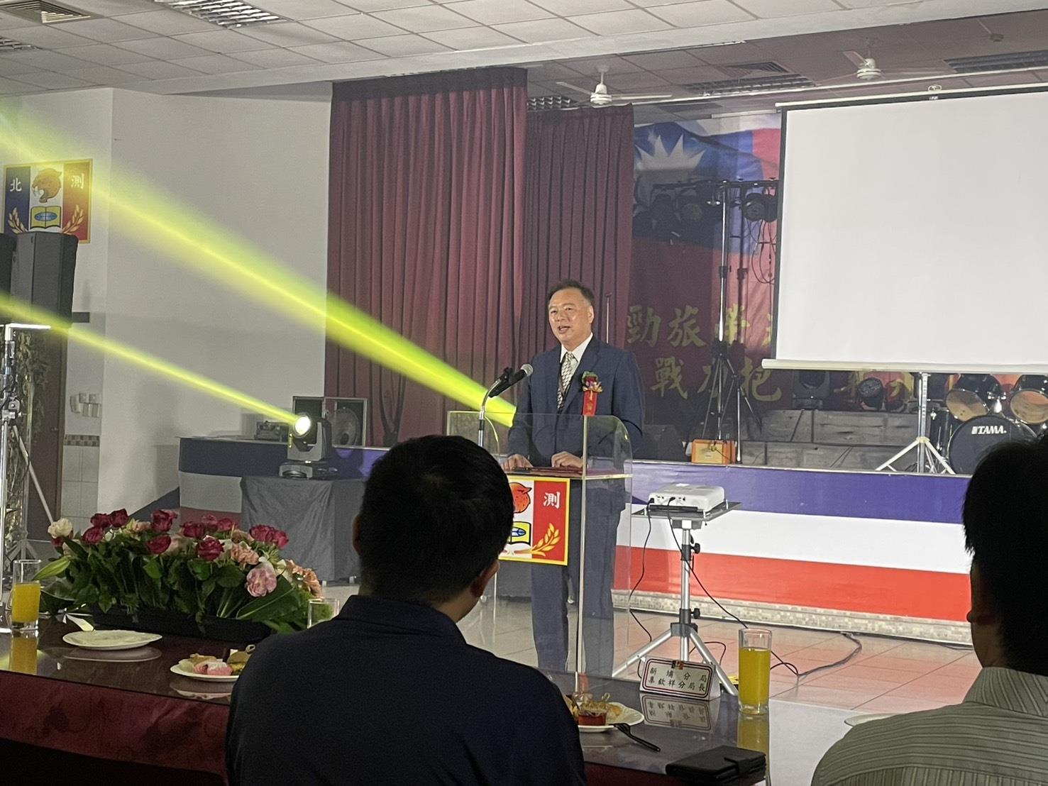 004.劉副校長於慶祝大會致詞表達對全體官兵及眷屬表達誠摯祝賀之意