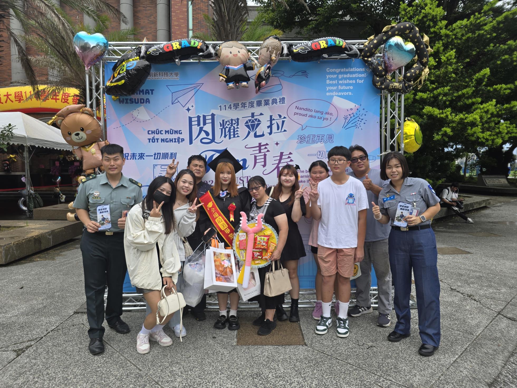 009.國軍新竹招募站於畢業典禮場域辦理招募活動