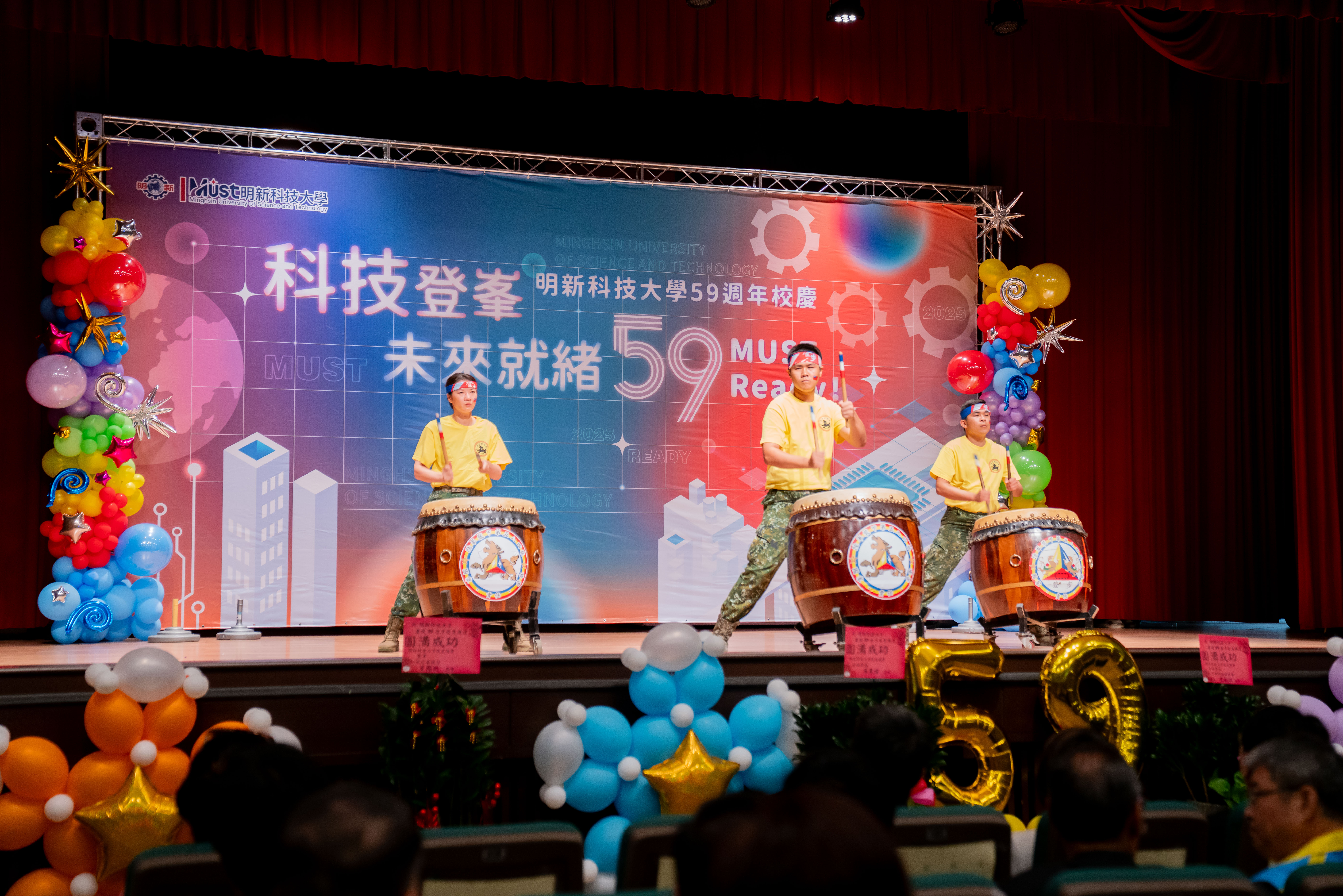 59校慶-010.陸軍584旅「登步戰鼓隊」擔任59周年校慶揭幕式演出(10)