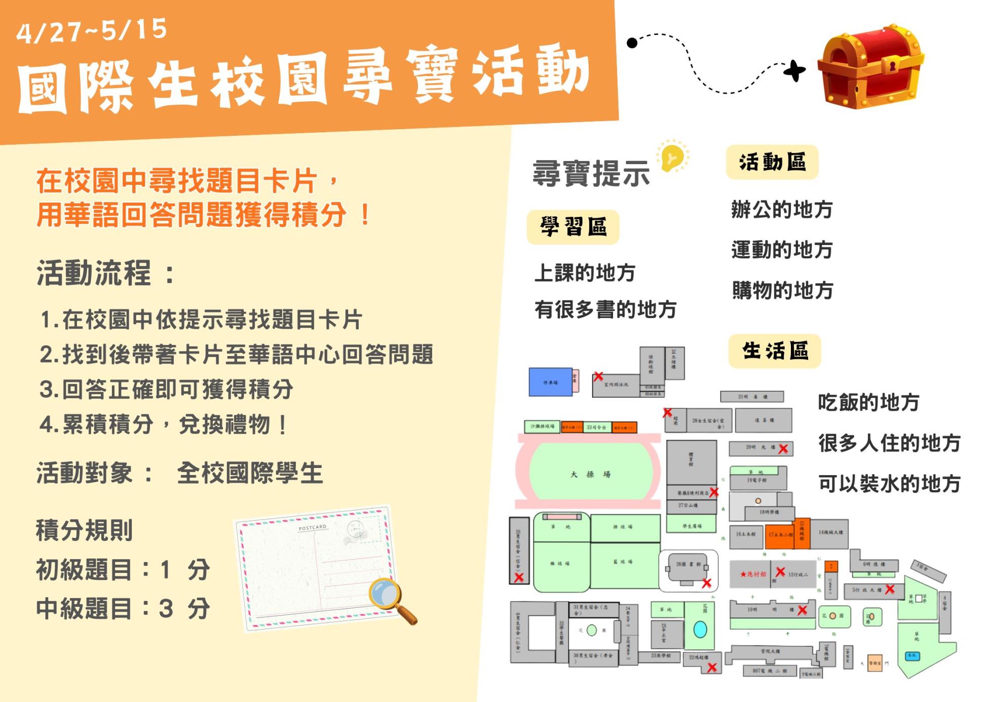 國際生校園尋寶 (1)
