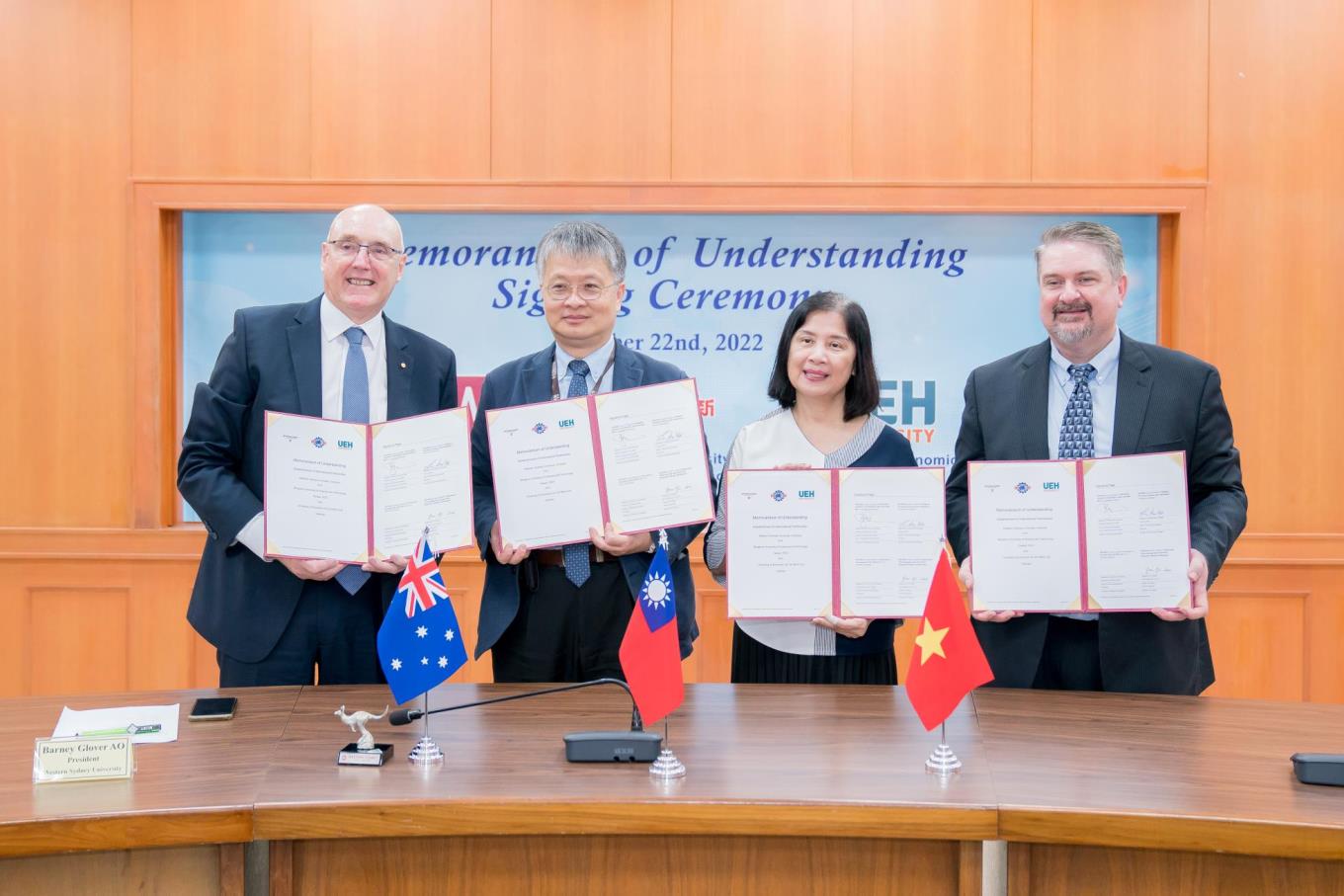 迎接56週年校慶 與澳、越大學簽訂跨國教育合作MOU1